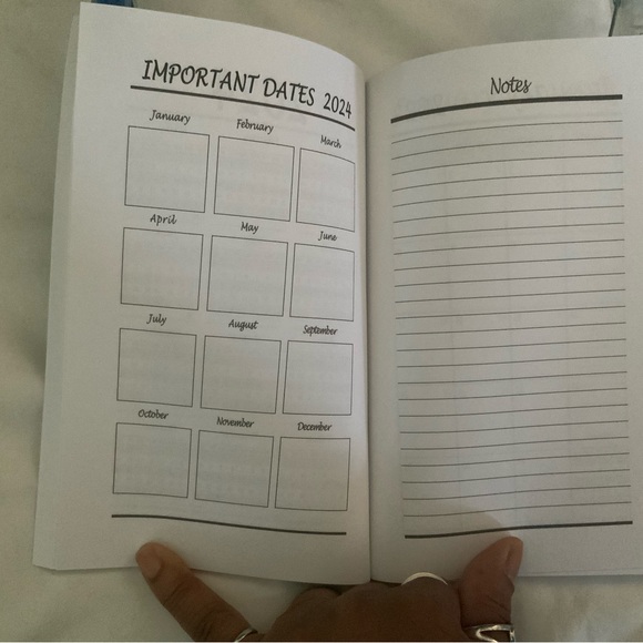 Planner and Brahmin refill paper - Picture 2 of 5